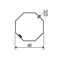 Jeux d Adaptation Tube Octogonal 40 mm