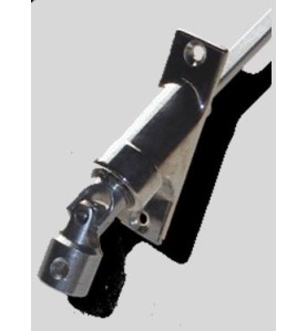 GENOUILLERE 90° NICKELEE -22X85 -D14 -HEXA 7- L480 2004118Héxa 7SIMU-ACCESSOIRES