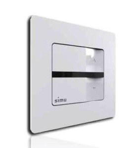Emetteur Mural Simu 1 canal 2008369Commandes EHZSIMU