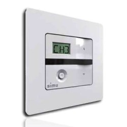 Emetteur Mural Simu 5 canaux 2008335Commandes EHZSIMU