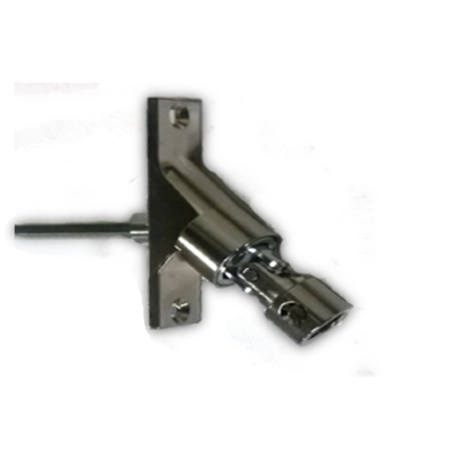 GENOUILLERE 90° RL NICKELEE -22X85 -D14 -HEXA 7- L480 2004308Héxa 7SIMU-ACCESSOIRES