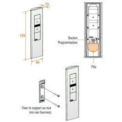 Emetteur Mobile  Simu 5 canaux