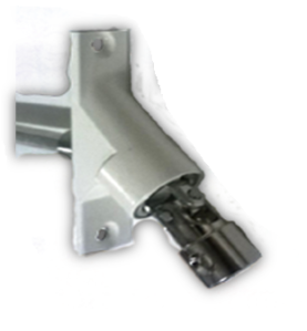 GENOUILLERE 90° RL BLANC -22X85 -D14 -HEXA 7- L480 2004309Héxa 7SIMU-ACCESSOIRES