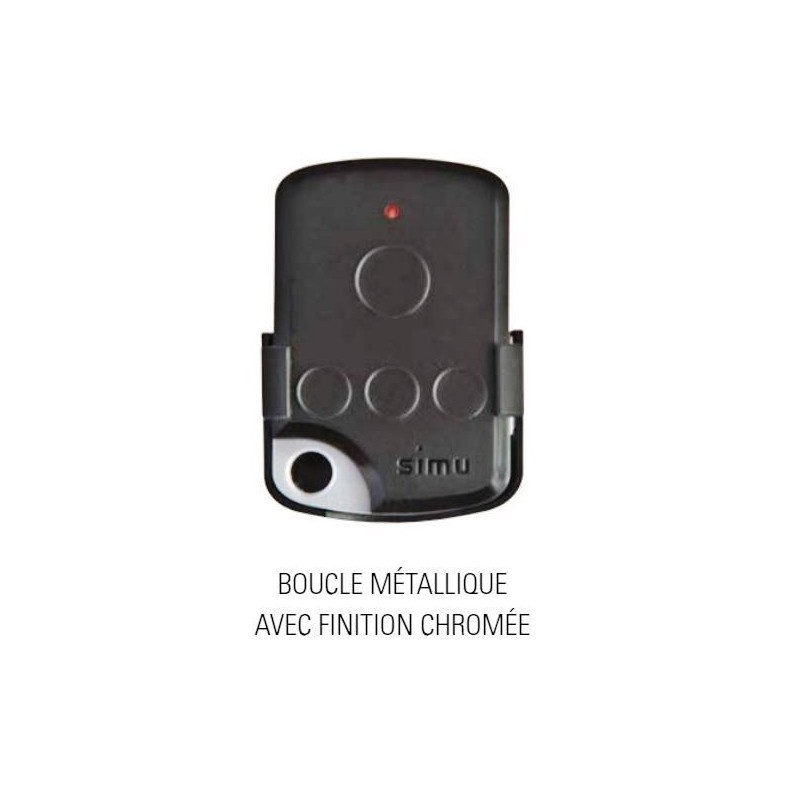 Télécommande Radio TSA 4 canaux 2007846Automatismes SimuSIMU