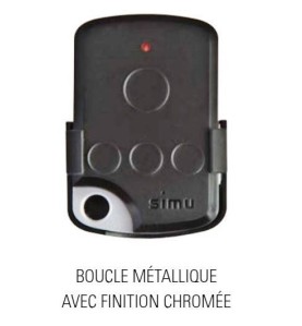 Télécommande Radio TSA 4 canaux 2007846Automatismes SimuSIMU