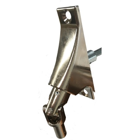 Sortie de caisson 90° Verticale 22x85-NICKELE-Carré de 6 mm 816F161002Carré de 6 GEIGER