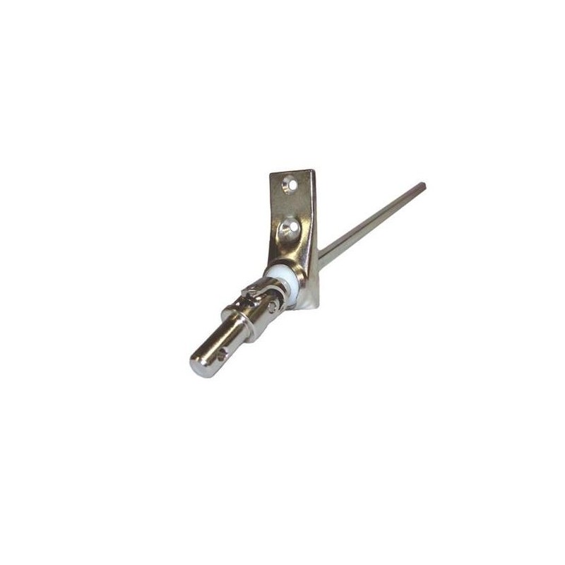 Sortie de caisson 45° 22X59-Nickelée-2T- Carre de 6 mm 816F051002Carré de 6 GEIGER