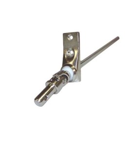 Sortie de caisson 45° 22X59-Nickelée-2T- Carre de 6 mm 816F051002Carré de 6 GEIGER