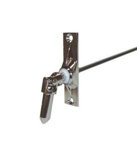 Sortie de caisson 45° 22X85-Nickelée-2T- Carré de 8 mm 816F011003Carré de 8GEIGER