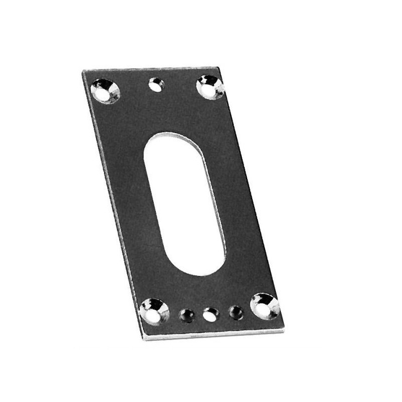 Plaque embase 40x85 -NICKELE D554Manivelles de 14SIMU-ACCESSOIRES