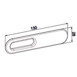 Demi Poignée de lame finale pour tirage direct