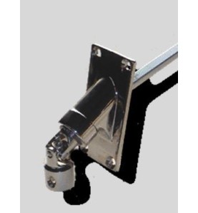 GENOUILLERE 90° NICKELEE -42X85 -D14 -HEXA 7- L480 2004122Héxa 7SIMU-ACCESSOIRES