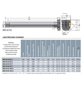 LT60 CSI 55/17-ORION 1161175Moteur CSISomfy