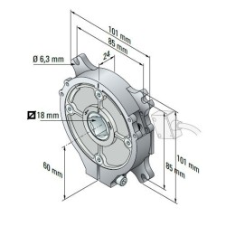 ANTICHUTE 95 Nm/câble de 5 m