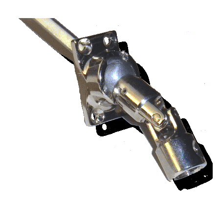 GENOUILLERE 45° NICKELEE -28X46 -D14 - HEXA 7- L 250 2004105Héxa 7SIMU-ACCESSOIRES