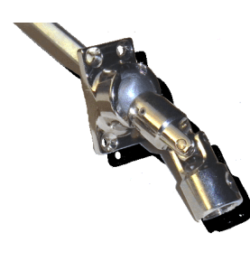 GENOUILLERE 45° NICKELEE -28X46 -D14 - HEXA 7- L 250 2004105Héxa 7SIMU-ACCESSOIRES