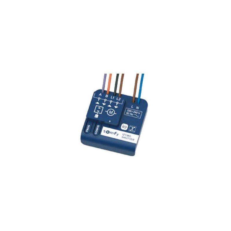 MICRO RÉCEPTEUR IZYMO POUR VOLET ROULANT IO-COMPATIBLE 1822660Commandes IOSomfy