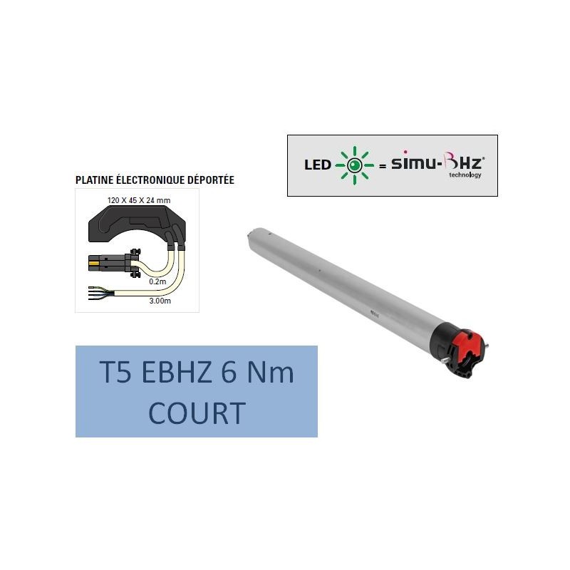 T5 RADIO EBHZ 6/17 Nm-COURT-Radio bidirectionnelle 2009224Moteur Radio BHZSIMU