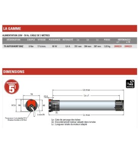 T5 RADIO EBHZ 6/17 Nm-COURT-Radio bidirectionnelle 2009224Moteur Radio BHZSIMU