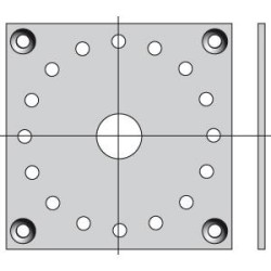 Support moteur CSI et DMI 9706034Moteur Simu DMISomfy