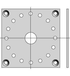 Support moteur CSI et DMI 9706034Moteur Simu DMISomfy