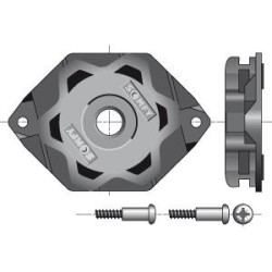 SUPPORT MOTEUR ÉTOILE CSI 9910051Moteur Somfy CSISomfy