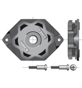 SUPPORT MOTEUR ÉTOILE CSI 9910051Moteur Somfy CSISomfy