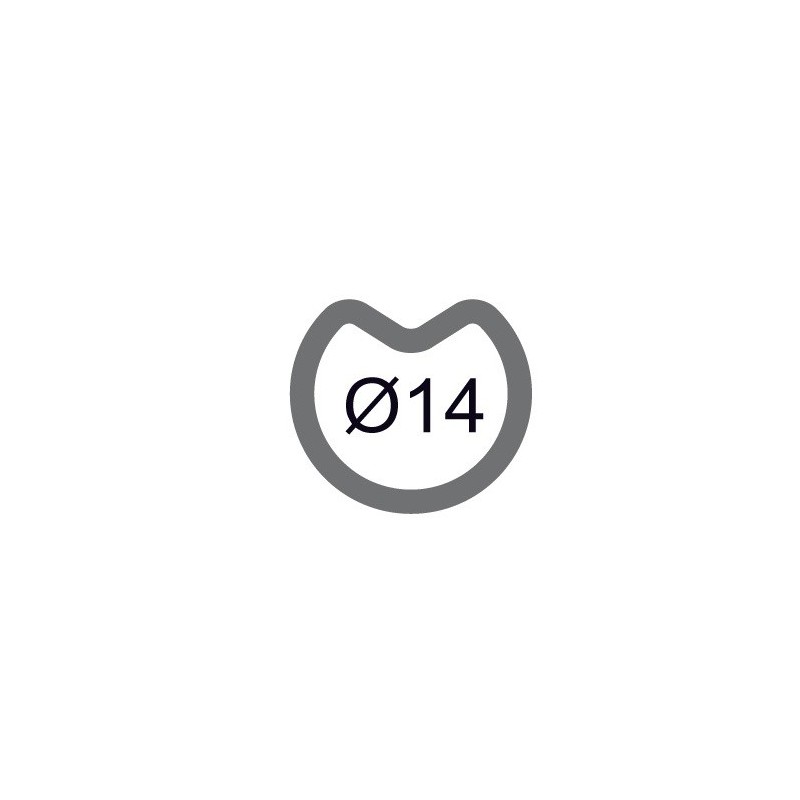 Sachet Espagnolette Pvc BLANCHE pour tige 14 BRG8005247Volets BattantsTIRARD et BURGAUD