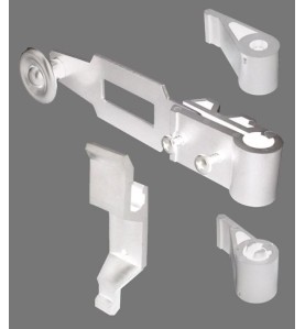 Sachet Espagnolette Pvc BLANCHE pour tige 14 BRG8005247Volets BattantsTIRARD et BURGAUD