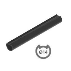 Tube Espagnolette NOIR D 14 long 1.6 m BRG3ES92009Volets BattantsTIRARD et BURGAUD