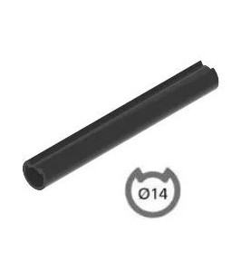 Tube Espagnolette NOIR D 14 long 1.6 m BRG3ES92009Volets BattantsTIRARD et BURGAUD