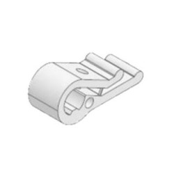 Embout Espagnolette Résine BLANC pour tige 14 TRB5010249Volets BattantsTIRARD et BURGAUD