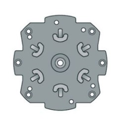 Support moteur Somfy Diamètre 110 Entraxe 100 mm KSUMY546Support SomfySomfy