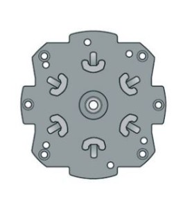 Support moteur Somfy Diamètre 110 Entraxe 100 mm KSUMY546Support SomfySomfy