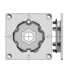 Support moteur somfy 100x100 9763508Support SomfySomfy