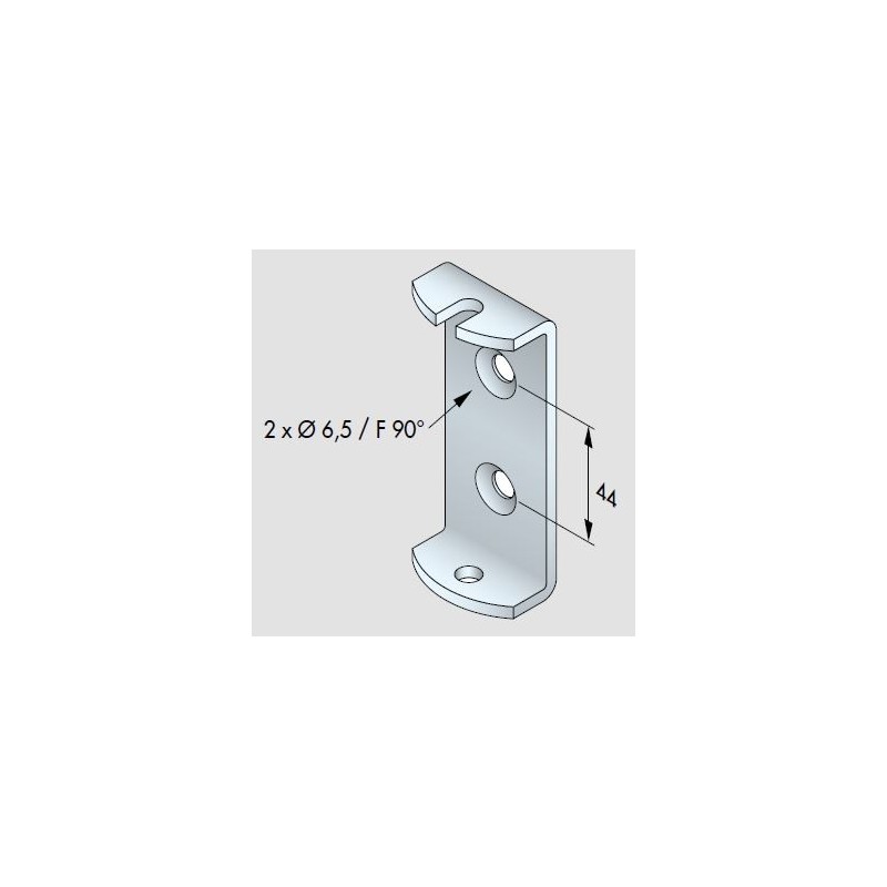 Étrier Support moteur simu 44 mm 9520064Support SimuSIMU