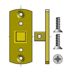 Carré de 10 rapporte moteur Simu et Somfy 9910013Support SimuSomfy