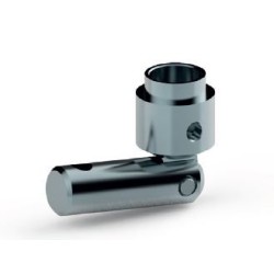 SYSTÈME ARTICULE DEPORT MANIVELLE 26 mm pour D601-D621 (120°) D422J6Manivelles de 12ZURFLUH-FELLER