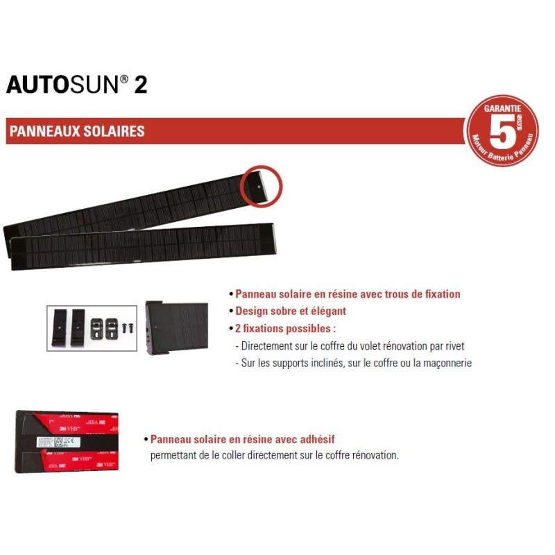 PANNEAU SOLAIRE 9019032Motorisation SolaireSIMU