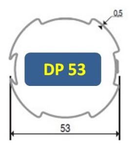 Jeux d'Adaptation Tube Deprat 53 mm 9013091Jeux AdaptationSomfy