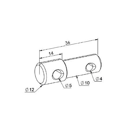 ADAPTATEUR GENOUILLERE TRINGLE DIAM.13