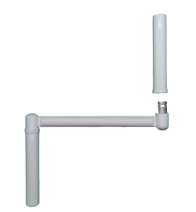 POIGNEE DE MANIVELLE BLANCHE -F310AVS F310AVS6 Pans de 10 mmZURFLUH-FELLER