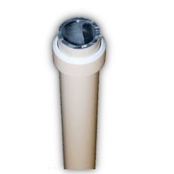 Manivelle BLANCHE alu diam 15 Long tot 1200