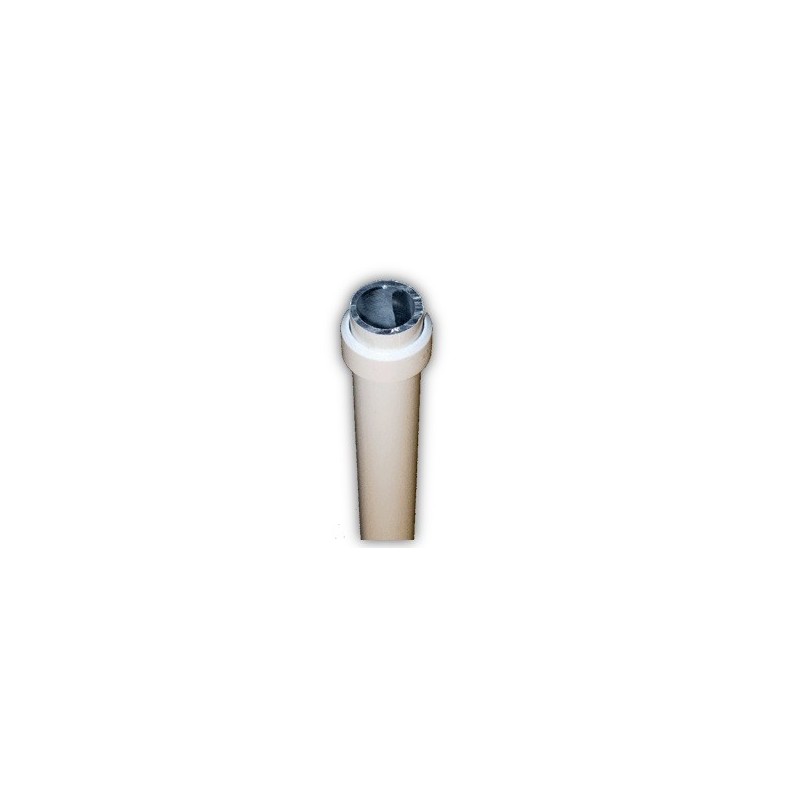 Manivelle BLANCHE alu diam 15 Long tot 1200 GB211200Diamètre Exter 15 SIMU-ACCESSOIRES