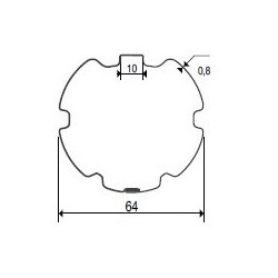 BAGUE MOTEUR AOK ZF 64  .