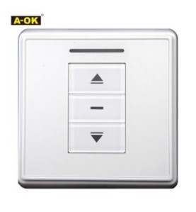 TELECOMMANDE MURALE 1 CANAL AOK AOK000119Moteur RADIOAOK