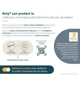 Amy Sun Protect Cadre IO 1871444Commandes IOSomfy