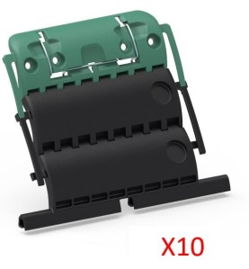 LOT DE 10 Verrou CLIKSUR - 2 MAILLONS -lame de 8 mm H875EX10Lame de 8 mmZURFLUH-FELLER