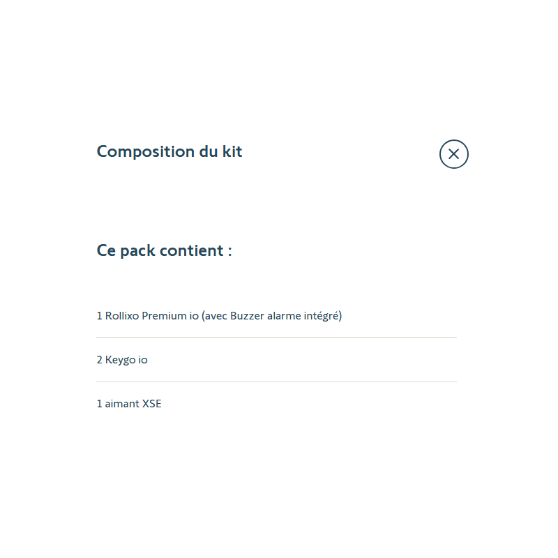Récepteur ROLLIXO PREMIUM  IO
