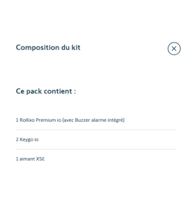 Récepteur ROLLIXO PREMIUM  IO